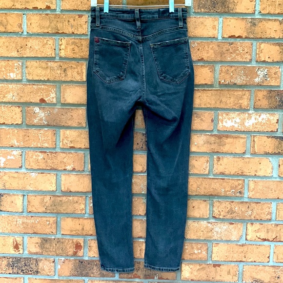 BDG Girlfriend High Rise Sz 26 Black Wash Sz 4 Urban Outfitters UO Black Wash - Picture 4 of 7